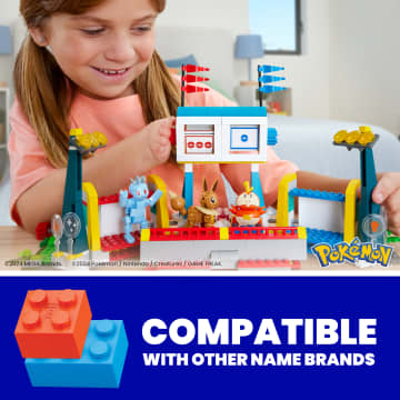 MEGA Pokémon Traning Stadium Building Toy Kit, With 5 Action Figures (1101 Pieces) For Kids - Imagen 6 de 6