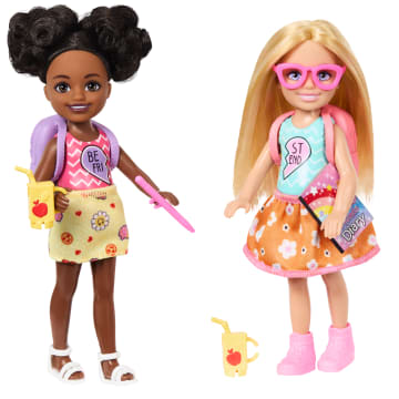 Barbie Chelsea Play Together Doll Pack, Set Of 2 Small Dolls & 7 Accessories Themed To Bffs - Image 1 of 6