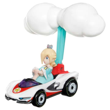 Hot Wheels Mario Kart Veículo de Brinquedo Rosalina P-Wing com Cloud Glider - Image 2 of 5