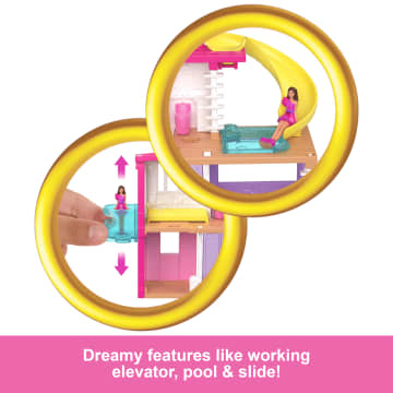 Barbie Mini Barbieland Doll House Playsets With 1.5-inch Doll, Furniture & Accessories - Image 3 of 6