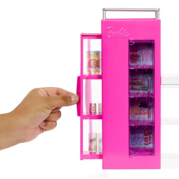 Barbie Coffret de Jeu et Poupée Garde-Manger Suprême, 30 Éléments - Image 3 of 6