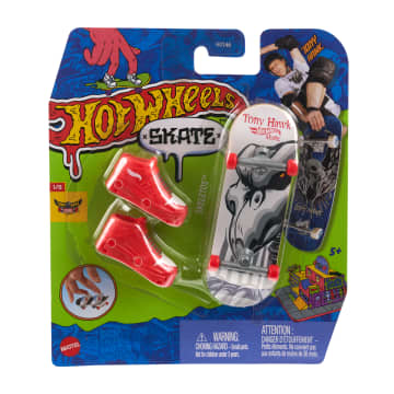 Hot Wheels Skate Vehículo de Juguete Patineta SKELETOS™ con Tenis - Image 4 of 4