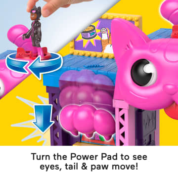 Imaginext DC Super Friends Catwoman Playhouse Playset With Figure & Accessories For Kids - Imagem 3 de 5