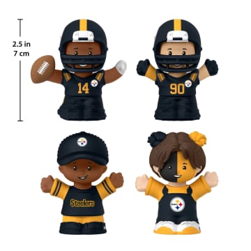 Little People Collector Pittsburgh Steelers Officially Licensed NFL Special Edition Set, Series 2 - Imagen 5 de 6