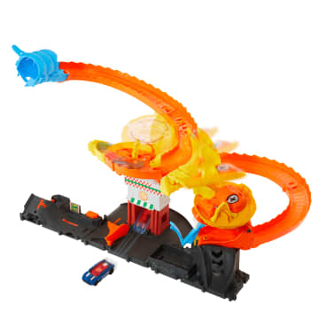 Hot Wheels City Pista de Brinquedo Ataque de Cobra vs Pizzaria - Image 4 of 6