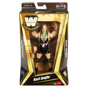 Wwe  Collection Elite  Legends  Série 26  Figurine  Kurt Angle - Imagen 2 de 3