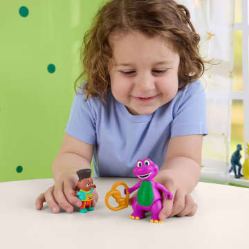 Barney Figura de Juguete Paquete de Barney y David - Image 2 of 6