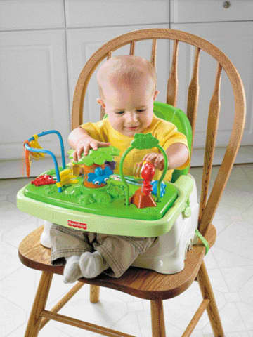 Fisher-Price Baby Cadeirinha para Bebês Alimentação Amigos da Floresta