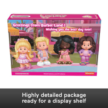 Little People Collector Barbie: The Movie Special Edition Set For Adults & Fans, 4 Figures
