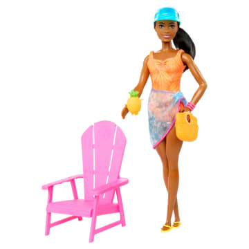 Barbie Pink Passport Hawaii Brooklyn Doll & Set With Clothes & Travel Accessories