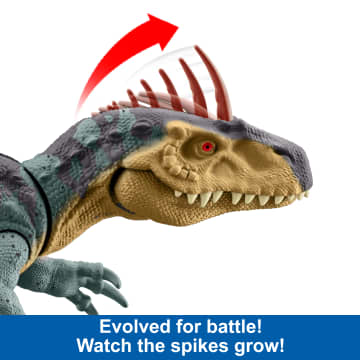 Jurassic World Gigantic Trackers Neovenator Dinosaur Action Figure Toy, Large Species - Image 5 of 6