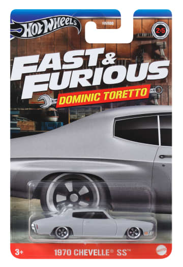 Hot Wheels Themed Veículo de Brinquedo Carro Fast e Furious 1970 Chevrolet Chevelle SS - Imagen 5 de 5