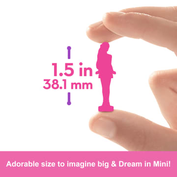 Barbie Mini Barbieland Color Reveal Dolls, 1.5-inch Doll With Surprise Water Reveal - Imagem 4 de 6