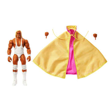 WWE Elite Collection Hulk Hogan Legends Action Figure With Singlet & Cape Accessory