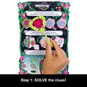 Monster High Skulltimate Secrets Garden Mysteries Playset, Venus Mcflytrap Doll With 19+ Surprises - Image 3 of 6