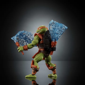 Masters of the Universe Tartarugas of Grayskull Figura de Ação Michelangelo de 5.5 polegadas