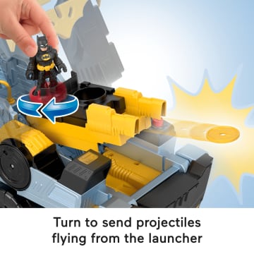 Imaginext DC Super Friends Transforming Bat-Tank With Batman Figure, Lights & Sounds - Image 4 of 6