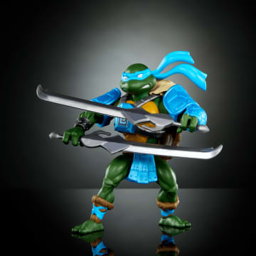 Masters of the Universe Turtles of Grayskull Figura de Ação Leonardo de 5.5