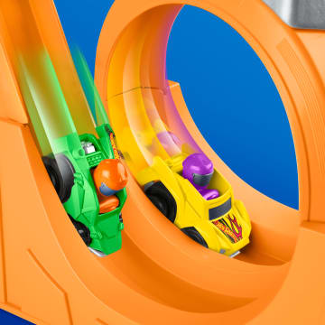Little People Hot Wheels Juguete para Bebés Pista de Carreras y Choques - Image 5 of 6