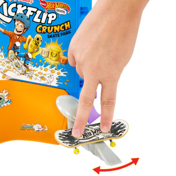 Hot Wheels Skate Pista de Brinquedo Set Bowl de Cereal - Imagen 3 de 6