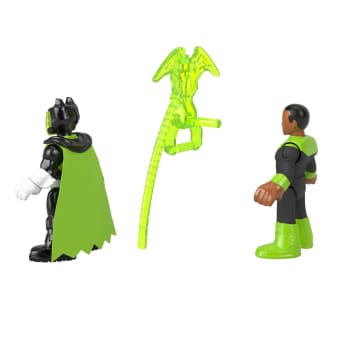 Imaginext DC Super Friends Batman And Green Lantern Figure Set, 3 Pieces, Preschool Toys - Image 4 of 6