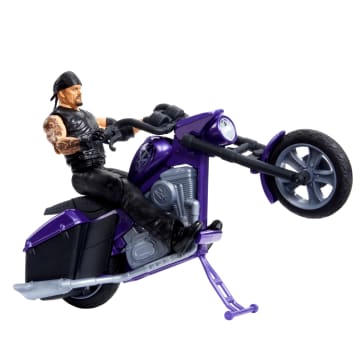 Wwe  Wrekkin’  Véhicule et Fig.  Boneyard Slamcycle et Undertaker - Image 4 of 6