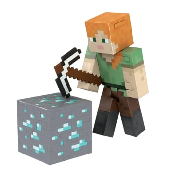 Minecraft  Niveau Diamant  Figurine Articulée  Alex, 13,87Cm - Image 4 of 4