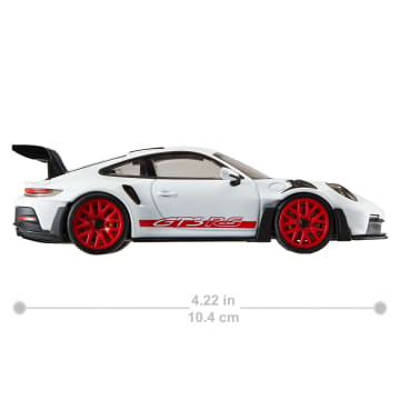 Hot Wheels Collector Vehículo de Colección Auto Premium Escala 1:43 Porsche GT3-RS