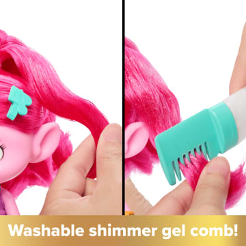 Dreamworks Trolls Band Together Hair-Tastic Queen Poppy - Image 4 of 6