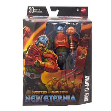 Masters Of The Universe Masterverse New Eternia Man-At-Arms Action Figure Toy