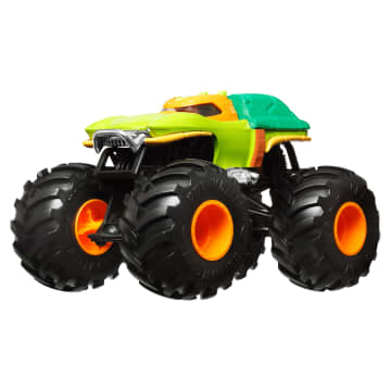 Hot Wheels Monster Trucks Veículo de Brinquedo Michaelangelo Escala 1:24