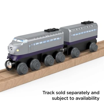 Fisher-Price Thomas & Friends Wooden Railway Kenji Engine And Car