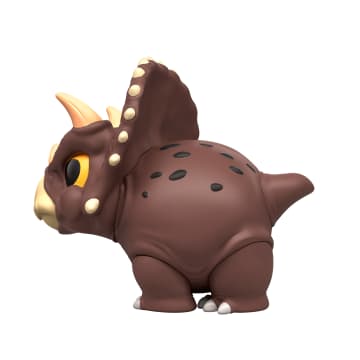 Jurassic World Dinossauro de Brinquedo Triceratops Bite Club Colecionável