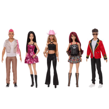 Barbie Conjunto de Coleção Bonecos RBD Pacote de Grupo