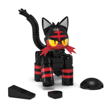 MEGA Pokémon Jogo de Construção Pokébola Litten - Imagen 2 de 6