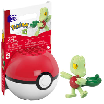 Mega  Pokémon  Figurine Articulée  Arcko, 22Pièces