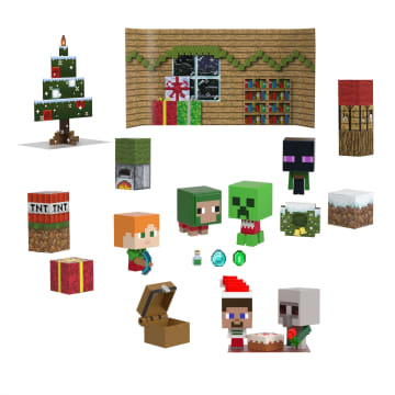 Minecraft Toys, Mob Head Minis Advent Calendar, Gift For Kids
