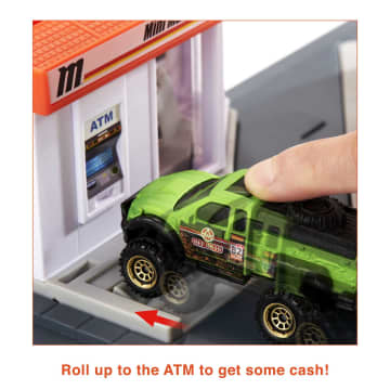 Matchbox Action Drivers Matchbox Fuel Station Playset For Kids 3 Years Old & Up, With 1 1:64 Scale Vehicle - Image 5 of 6