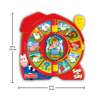 Fisher-Price Little People See ‘n Say The Farmer Says Toddler Musical Toy - Image 6 of 6