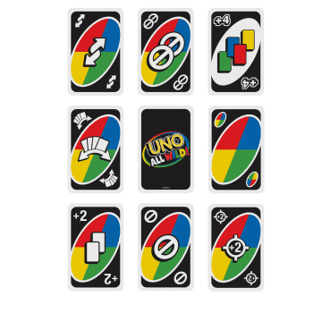 UNO All Wild Card Game For Family Night, No Matching Colors Or Numbers Because All Cards Are Wild - Image 3 of 6
