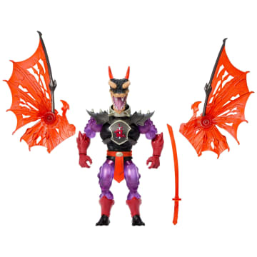 Masters of the Universe Tartarugas of Grayskull Figura de Ação Mutated Ninjor de 5.5 polegadas