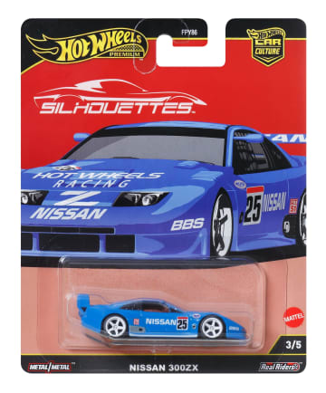 Hot Wheels Premium Car Culture Silhouettes Nissan300ZX IMSA GTS