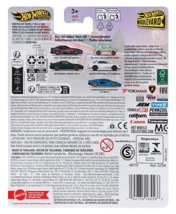 Hot Wheels Collector Vehículo de Colección Lamborghini Countach LPI-800