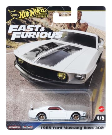 Hot Wheels Collector Veículo de Brinquedo Fast e Furious Ford Mustang Boss 302 - Imagem 6 de 6