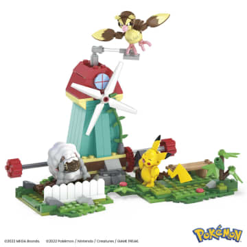 MEGA Pokémon Building Toy Kit Countryside Windmill (240 Pieces) For Kids - Image 5 of 6
