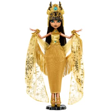 Monster High Muñeca de Colección Howliday Winter Cleo