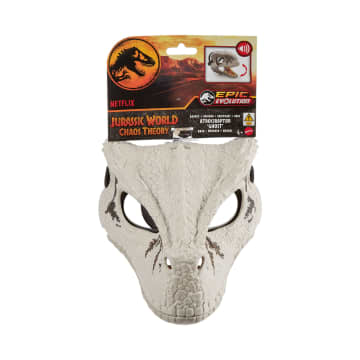 Jurassic World: Chaos Theory Atrociraptor Mask With Sound For Role Play - Imagen 5 de 5