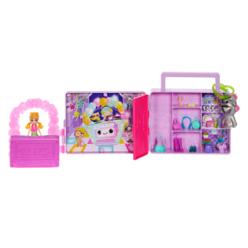 Polly Pocket Disco Dance Fashion Reveal Doll & Playset With Unboxing Surprises & Water Play - Imagem 5 de 5