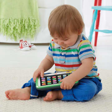 Fisher-Price Aprender e Brincar Brinquedo para Bebês Tablet De Aprendizagem Cresce Comigo
