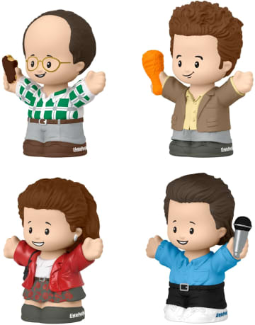 Fisher-Price Little People Collector Seinfeld Special Edition Set, 4 Figures in Gift Package